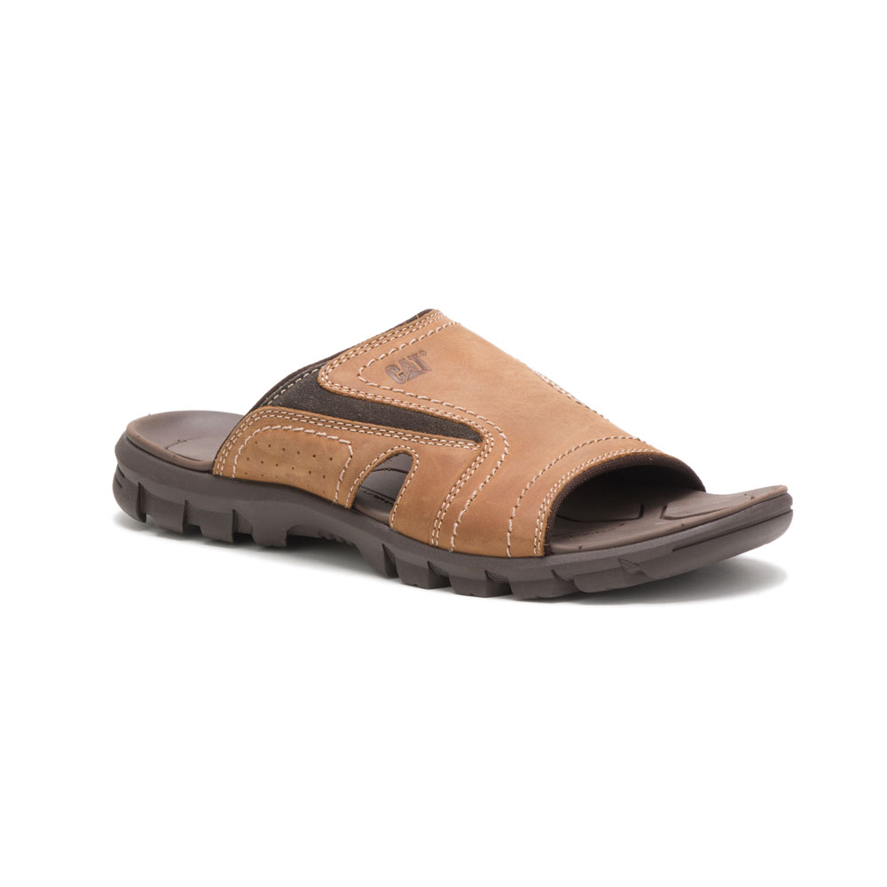 Caterpillar Shoes South Africa - Cat Men's Indigo Pak Sandals Brown PW3457192